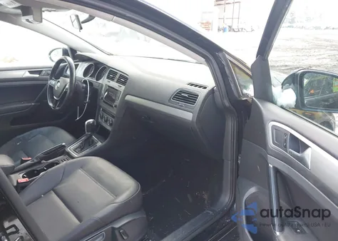 2015 Volkswagen Golf Tsi S 4-Door z USA, uszkodzony, nr VIN 3VW217AU4FM010534